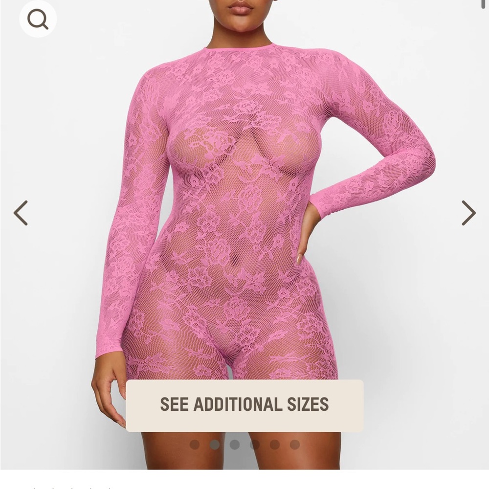 Skims Lace Onesie